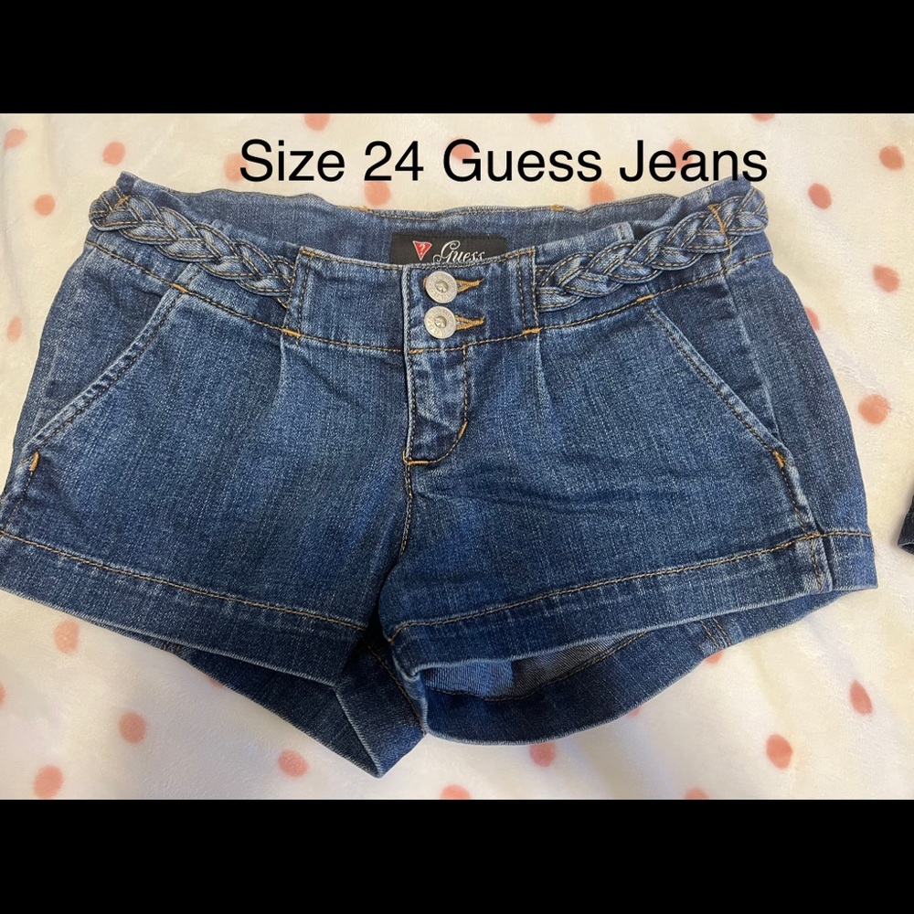 Guess jean shorts